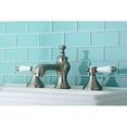 thumbnail image 2 of Kingston Brass  Vintage Porcelain Lever Widespread Bathroom Faucet Polished chrome Chrome Finish, 2 of 4