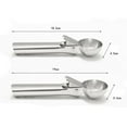 thumbnail image 3 of Leodye Multi-Functional Stainless Steel Ice Cream Spoon - Fruit/Dessert Scoop, 3 of 9