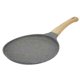 thumbnail image 3 of Frying Pan Flat Bottom Even Heating Stick Free Cooking Kitchenware with Handle for Food 24cm / 9.45in, 3 of 5