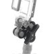 thumbnail image 2 of Ball Clamp 3 Holes Diving Lights Arm Ball Butterfly Clip Mount Bracket for Action Camera Flashlight, 2 of 5
