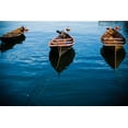 thumbnail image 2 of Bob Stefko 18x13 Gallery Wrapped Canvas Wall Art Titled - Fishing Boats II, 2 of 4