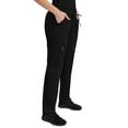 thumbnail image 4 of Healing Hands Purple Label Scrub Pants for Women Drawstring with 6 Pockets Black XL, 4 of 7