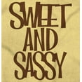 thumbnail image 2 of Sweet and Sassy Funny Cute Attitude Youth T Shirt Tee Girls Infant Toddler Brisco Brands 3T, 2 of 5