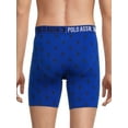 thumbnail image 3 of U.S. Polo Assn. Underwear Men's Cotton Stretch Mid Leg Boxer Briefs Underwear, 3-Pack, 3 of 5