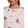thumbnail image 6 of Garanimals Toddler Girl Long Sleeve Print Fleece Sweatshirt, Sizes 2T-5T, 6 of 8