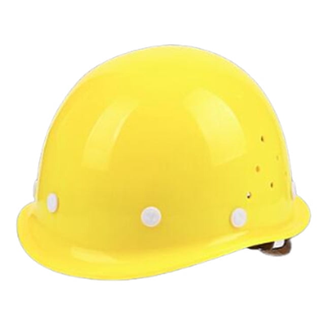 Casco de seguridad Resistente a altas temperaturas Cómodo y cómodo de usar Amarillo