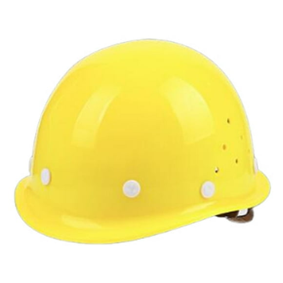 Casco de seguridad Resistente a altas temperaturas Cómodo y cómodo de usar Amarillo