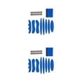 thumbnail image 1 of Advancent Almohadilla transpirable para casco para mayor comodidad y protección mientras conduce accesorios para casco de motocicleta azul azul 2Conjunto, 1 of 6