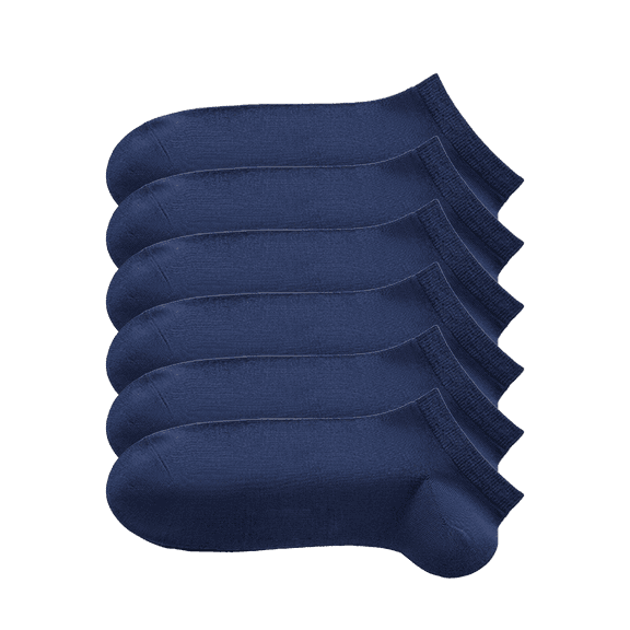 Sookeceks Ankle Socks for Mens, 6 Pairs Bamboo Rayon Breathable Sports Low Cut Thin Size 7-11