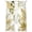 Yellow, variant on Sage Green Leaves Sheer Curtains 54 Inch Length 2 Panels Set Window Treatments, Summer Botanical Farmhouse Watercolor Leaf Rod Pocket Semi Curtains for Living Room/Bedroom/Kitchen, 104"W x 54"L