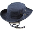thumbnail image 2 of Men Women Boonie hat Cotton Wide Brim Foldable Double-Sided Outdoor, 2 of 4