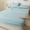 Light Blue-LB, variant on MMJ Quilted Waterproof Fitted Sheet 150x200cm Cotton Soy Mattress Protector for Bed