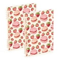 thumbnail image 6 of Strawberry Cakes Spiral Journal Notebook College Ruled Notebook 8.3" x 5.7" A5 Lined Thick Paper Page, 6 of 6