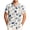 Z-Beige, variant on JSheng Men's Hawaiian Shirts Fashion Printed Button Up Lapel Collar Pullover Cardigan Top Plus Size Yellow L