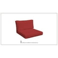 thumbnail image 2 of Afuera Living Contemporary 4" Outdoor Cushion for Chair in Terracotta, 2 of 3