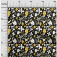thumbnail image 2 of oneOone Cotton Silk Yellow Fabric Poker Card Sewing Material Print Fabric By The Yard 42 Inch Wide, 2 of 4