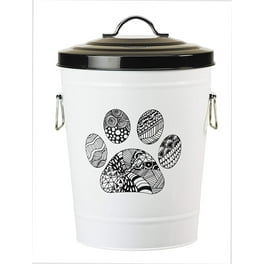 Decorative dog food container sales