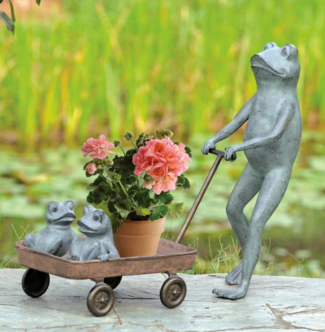 キング SPI Mama & Baby Garden Frogs(Mama and Baby Garden Frogs