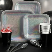 Silver Prismatic Basic Party Pack For 8