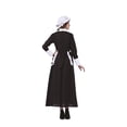 thumbnail image 2 of Disfraz RG Proper Pilgrim Lady, color negro y blanco, tamaño mediano, 2 of 2