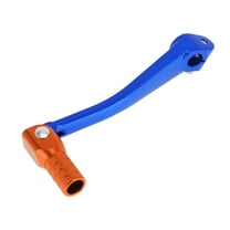 Folding Motorcycle Gear Shifter Lever for Bosuer 125 Aluminum Alloy Pedal Shift Lever Arm Blue Orange