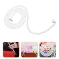 thumbnail image 4 of KAKOWELY DIY Handbag Pearl Chain DIY Handbag Strap Shoulder Bag Making Strap Replacement,43.31"X0.31"X0.31", 4 of 5