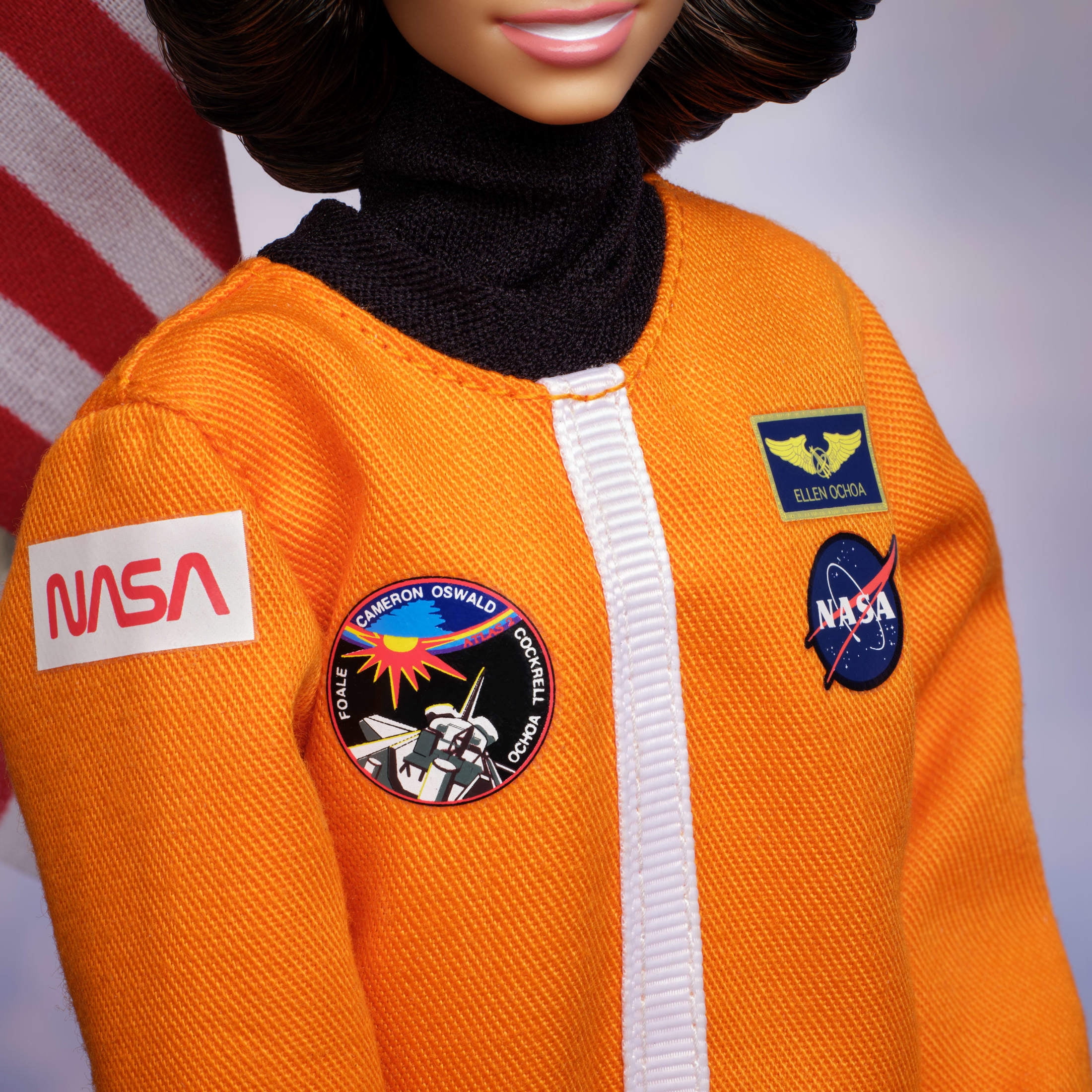 Barbie Signature Inspiring Women Ellen Ochoa Fashion Doll Collectible, Astronaut Suit & Accessories