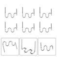 thumbnail image 4 of 100Pcs 0.6/0.8Mm Hot Stapler Staples for Car Bumper Plastic Welder Repair Kit 0.8Mm Wave Staples, 4 of 10