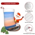 thumbnail image 5 of Yiaed Lighthous1 Print Christmas Stockings, Christmas Stockings Hanging Ornaments, Christmas Stockings for Family Christmas Holiday Decorations, 5 of 7