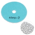 thumbnail image 4 of 1Pc 4 Inch 100Mm Dry/Wet Diamond 3 Step Polishing Pads Granite Polishing Tool, 4 of 9