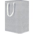 thumbnail image 1 of Freestanding Laundry Hamper, Large Capacity Washing Bag with Collapsible Waterproof Clothes Basket for Easy Carry, Ideal for Various Locations, 1 of 5