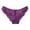 Purple, variant on Women Clearance Cqxid525 Women's Panties Women's Low Waist Mesh Briefs Solid Color Cotton Crotch Underwear Panties Soft Briefs Pink