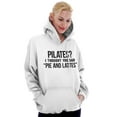 thumbnail image 4 of Pilates Thought You Said Pie Lattes Hoodie Sweatshirt Women Brisco Brands L, 4 of 5