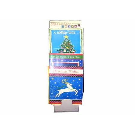 ddi jumbo christmas cards in display pack of 72 walmart com