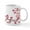 White, variant on CafePress - Cherry Blossom Owl Mug - 11 oz Ceramic Mug - Novelty Coffee Tea Cup