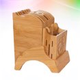 thumbnail image 3 of Multi Function Holder Kitchen Supplies Storage Rack Kitchen Tool Holder Bamboo Holder, 3 of 5
