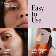 Solawave LightBoost Face & Neck Serum – Formulated for Light Therapy & Microcurrent Devices (1.0 fl. oz.)
