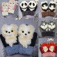 thumbnail image 2 of Guantes de Felpa de Animales 3D YONGSHENG con Forro Polar Talla Única, 2 of 4