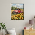 thumbnail image 4 of Paint By Numbers Kit for Adults Beginner - DIY Vintage Truck Sunflowers Field Summer Canvas Painting Kits for Adults, Frameless Paint By Number for Adults for Home Wall Decor 16x20 Inch, 4 of 7