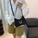 thumbnail image 2 of Bolso de moda para mujer, bolso informal para mujer, bolsos de PU, bolso de viaje con cremallera (negro) Ndcxsfigh Para Estrenar, 2 of 7