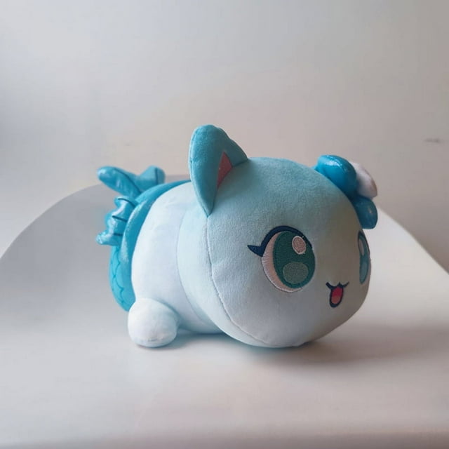 Lindo muñeco de peluche con forma de gato, regalo de la serie Hamburguesa de Coca-Cola y fresa