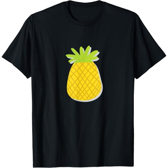 Pineapple T-Shirt men and women can wear, black, white, gifts