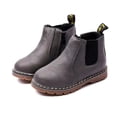 thumbnail image 1 of Botas Martin para niñas, primavera y otoño, botas cortas para niños, botas individuales de color liso, botas cálidas de algodón, 1 of 4