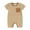 Light Brown, variant on Bagilaanoe Newborn Baby Boys Summer Jumpsuit Shorts Stripe Short Sleeve Bodysuit 3M 6M 12M 18M Infant Casual One Piece Romper