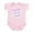 Petal Pink, variant on CafePress - Made In A Lab IVF Baby Creeper (Pink) - Baby Light Bodysuit, Size Newborn - 24 Months