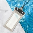 thumbnail image 1 of Funda impermeable para teléfono móvil, protector subacuático para teléfono móvil, funda seca Negro, 1 of 8