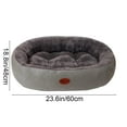 thumbnail image 3 of Kraoden Winter Warm Cats Kennel, All Season Oval Pet Mat for Small and Medium Dogs with Waterproof and Non-Slip Bottom, Comfortable and Easy to Clean Design, 3 of 6