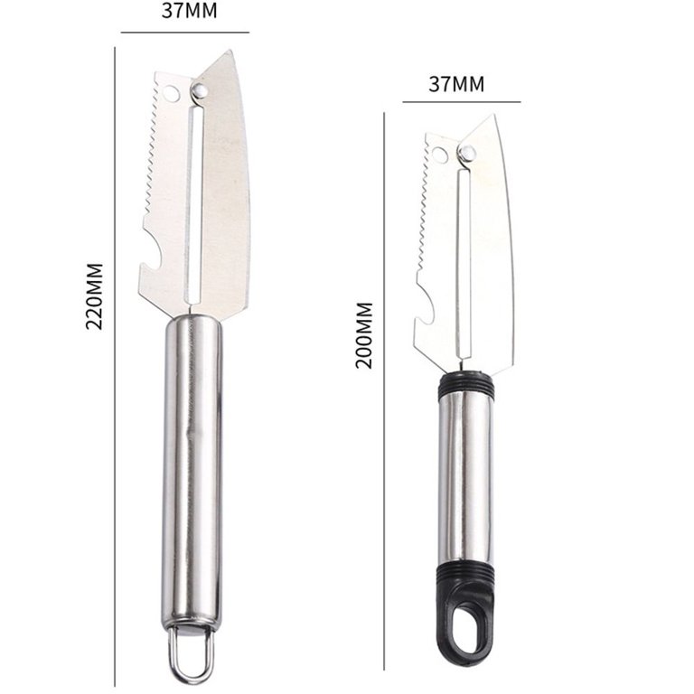 1pc Stainless Steel Peeler Knife For Easy Peeling & Multifunctional Fruits  And Vegetables Peeler Knife, Kitchen & Restaurant Fruit And Vegetable Tool