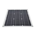 thumbnail image 4 of Kit de Panel Solar de 30W, cargador de batería de Panel Solar de silicio monocristalino con controlador de 10A, fuente de alimentación USB de 18V y 5V, 4 of 5