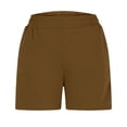 thumbnail image 6 of biudgviw Athletic Shorts for Women Elastic High Waisted Comfy Running Shorts Workout Gym Sweat Shorts with Pockets, 6 of 6